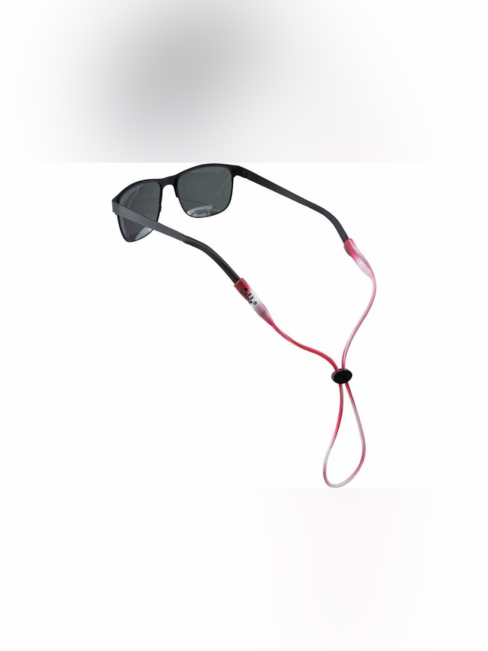 Cablz - Silicone.  Made from 100% Silicone!-SiliconeGarnet: Garnet & White / 16"